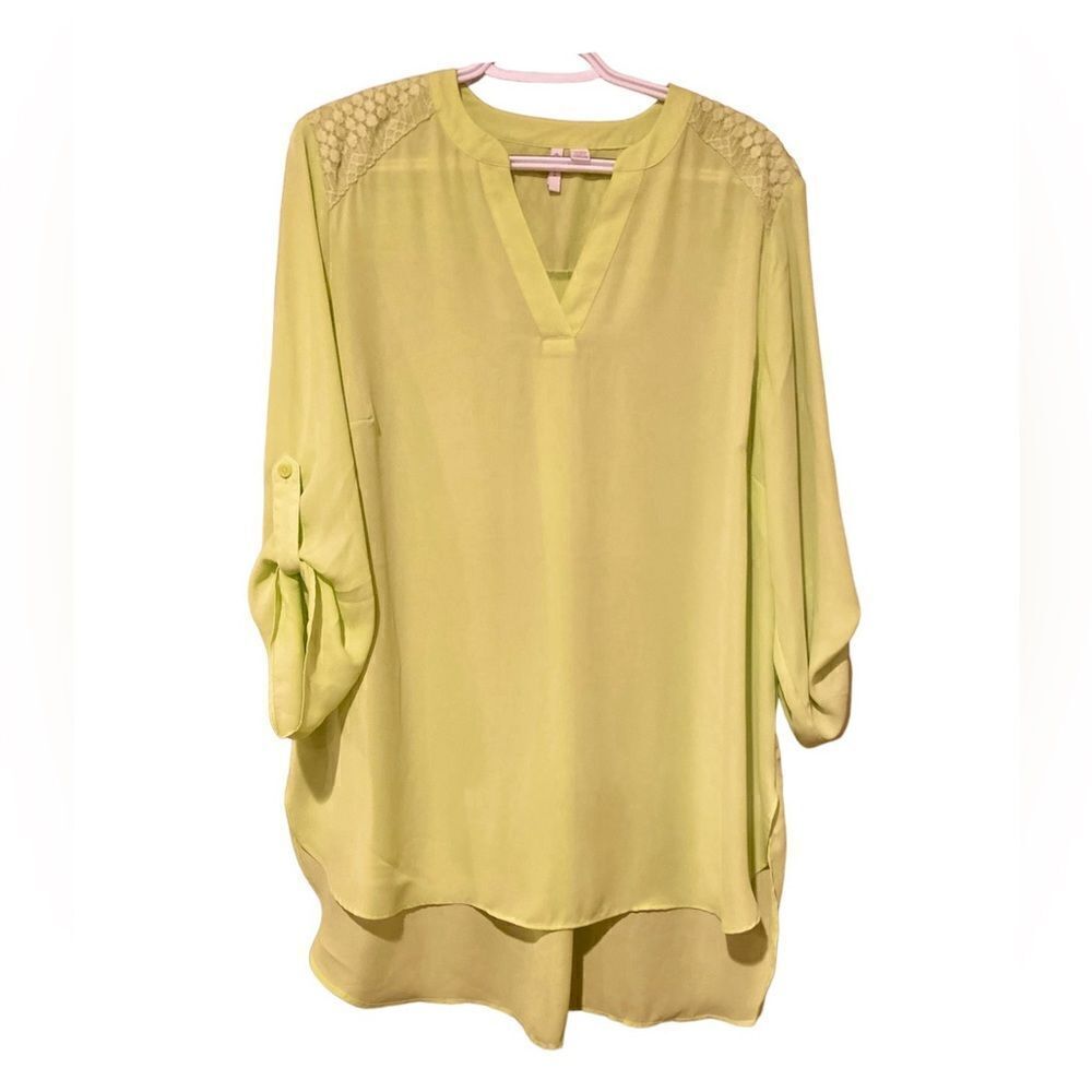 Est 1946 Bright Green Top Blouse Size 14/16 - Picture 1 of 8